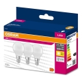 LOT 3x Ampoule LED P45 E14/7,5W/230V 3000K - Osram