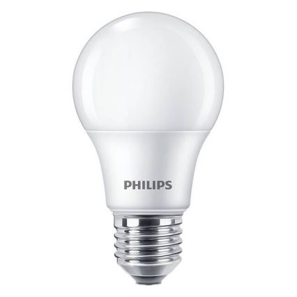 LOT 3x Ampoule LED Philips A60 E27/8W/230V 2700K