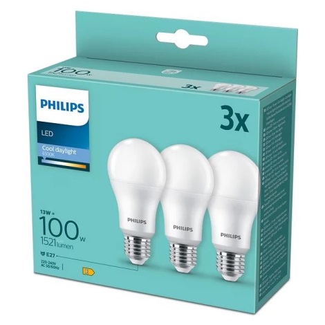 Ampoule LED Philips E27 13W - 230V