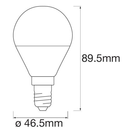 LOT 3x Ampoule LED RGBW à intensité variable SMARæ©T + E14 / 5W / 230V 2700K-6500K - Ledvance