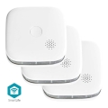 LOT 3x Détecteur de fumée SmartLife 3V/1xCR123A Wi-Fi Tuya
