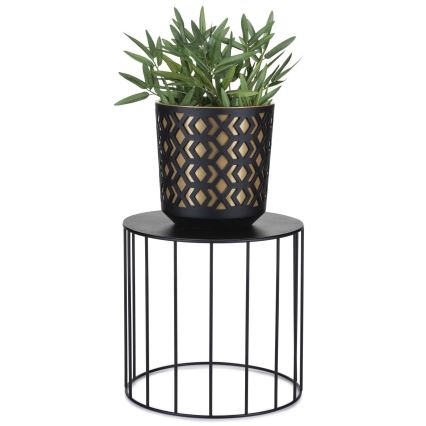 LOT 3x Jardinière LOFT noir