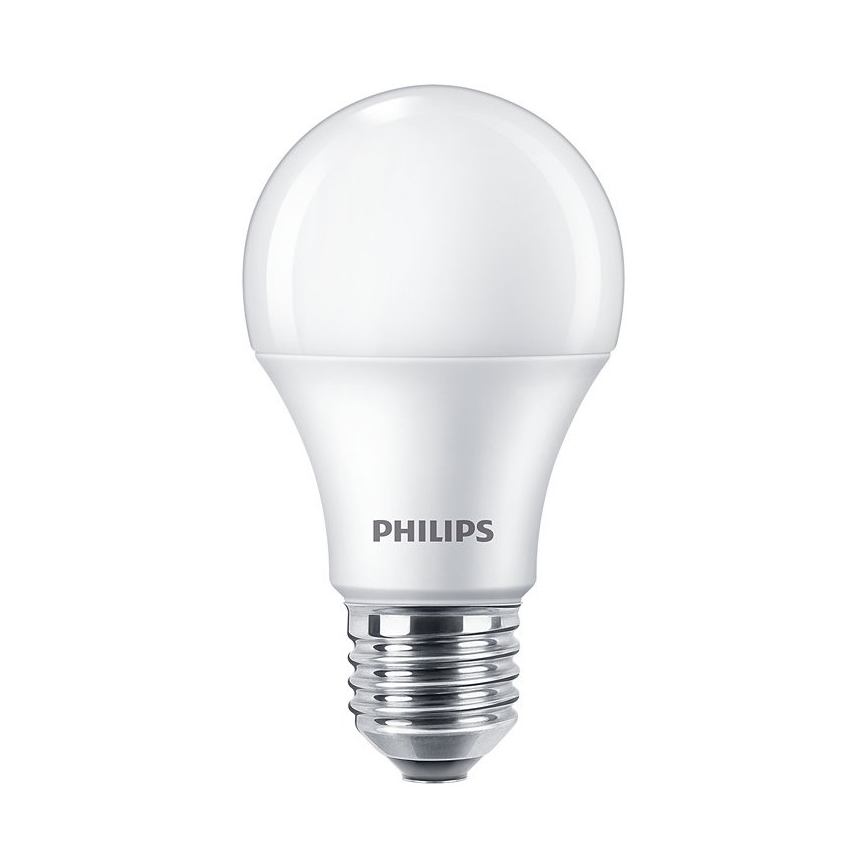 LOT 4x Ampoules LED Philips A60 E27/10,5W/230V 2700K