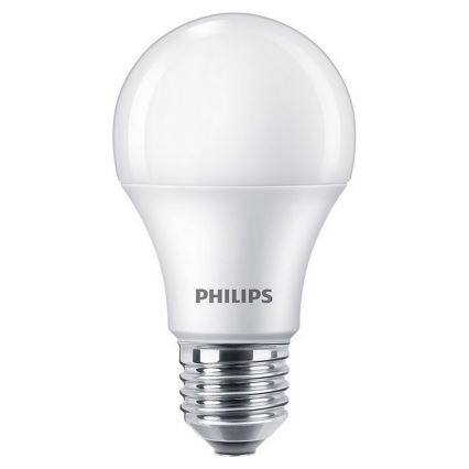 LOT 4x Ampoules LED Philips A60 E27/10W/230V 4000K
