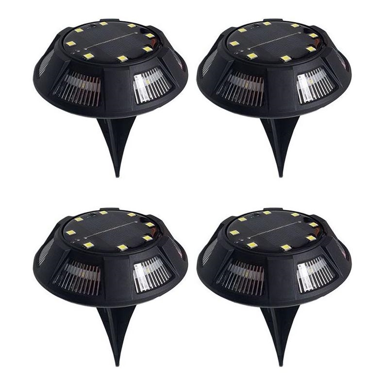 LOT 4x Éclairage solaire LED/1,2V 200 mAh IP44