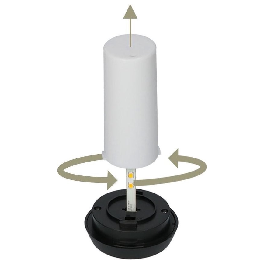 LOT 4x Lampes solaire LED 4xLED/3,6V IP44