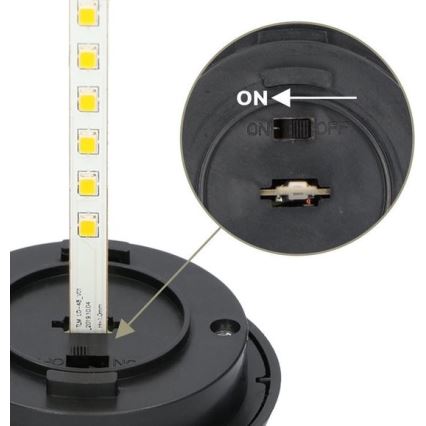 LOT 4x Lampes solaire LED 4xLED/3,6V IP44