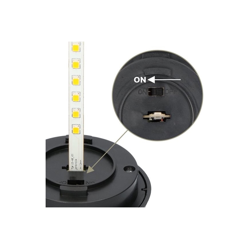 LOT 4x Lampes solaire LED 4xLED/3,6V IP44