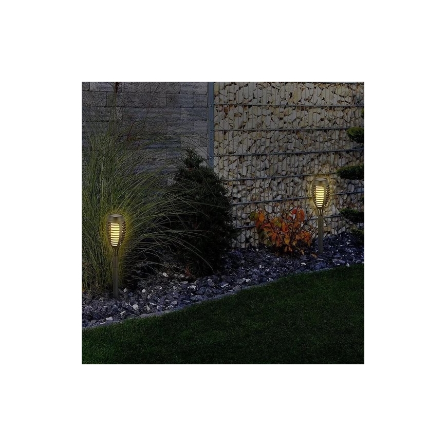 LOT 4x Lampes solaire LED 4xLED/3,6V IP44