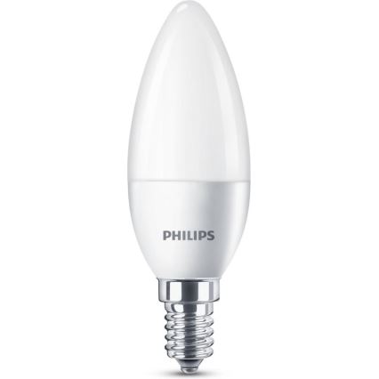 LOT 6x Ampoule LED Philips B35 E14/5,5W/230V 2700K