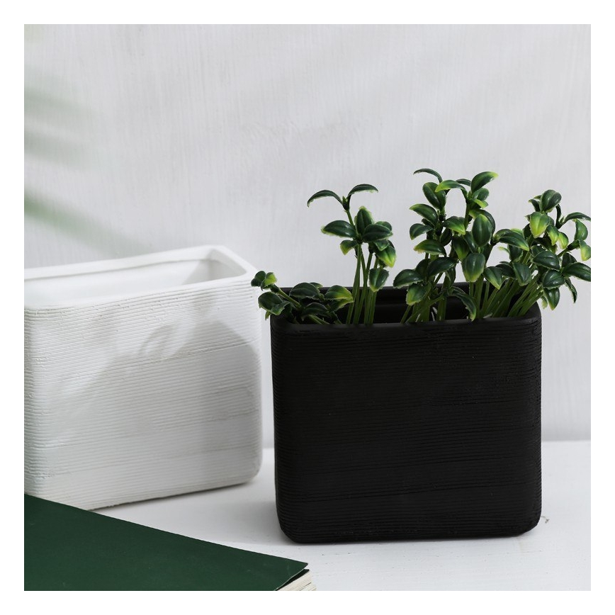 LOT 6x Pots de fleurs muraux LOU 15x17 cm