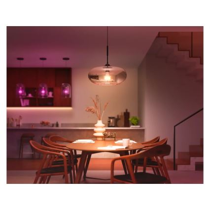 Lot de 2 ampoules LED dimmables Philips Hue White and Color Ambiance E27/8,1W/230V 1000-20000K