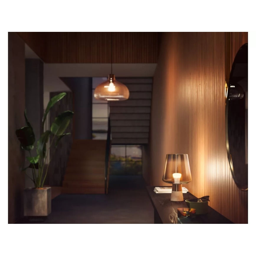 Lot de 2 ampoules LED dimmables Philips Hue WHITE E27/9,5W/230V 2700K