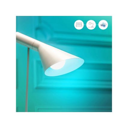 Lot de 2 ampoules LED RGBW dimmables A60 E27/9W/230V 2200-6500K Wi-Fi + télécommande - WiZ