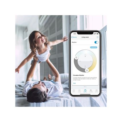 Lot de 2 ampoules LED RGBW dimmables A60 E27/9W/230V 2200-6500K Wi-Fi + télécommande - WiZ
