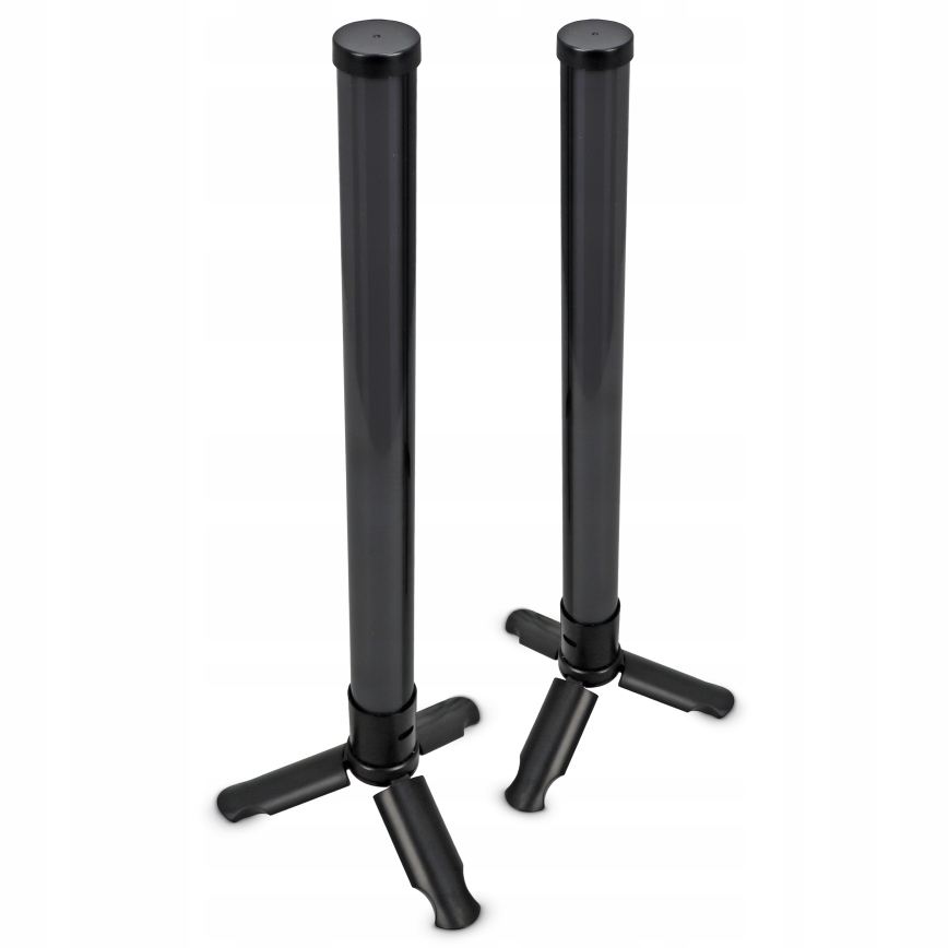 Lot de 2 lampes de table LED RGBIC dimmables, 5 W/5 V, noir + télécommande