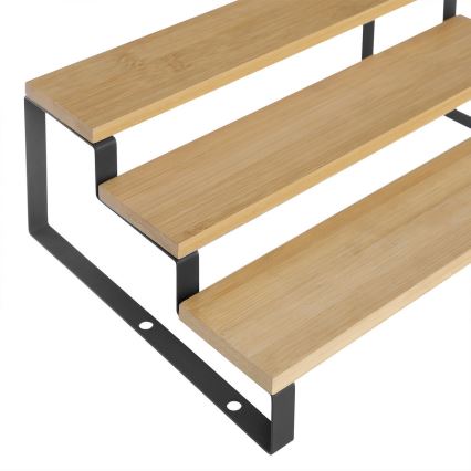 Lot de 2 porte-épices MARGE, noir/marron