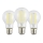 Lot de 3 ampoules LED A60 E27/3,8W/230V 2700K - Eglo 110437