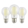 Lot de 3 ampoules LED A60 E27/7,2W/230V 2700K - Eglo 110438