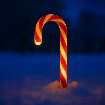 Lot de 5 décorations de Noël LED d'extérieur 2W/230V IP44 rouge