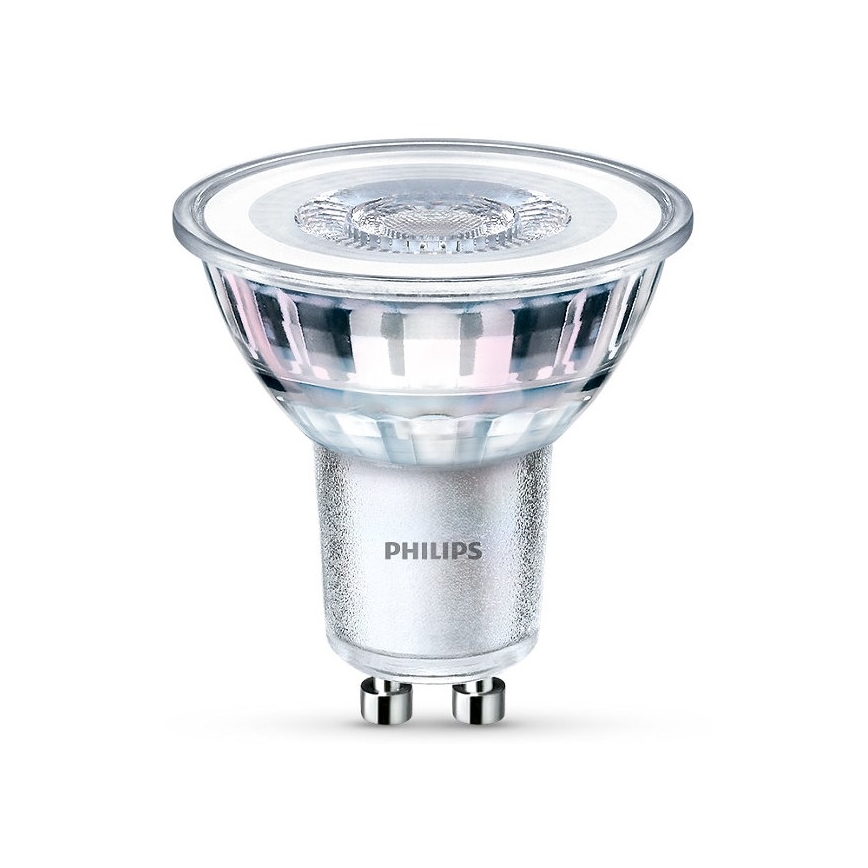 Lot de 6 ampoules LED Philips GU10 4,6 W 230 V 4000 K