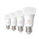 LOT - Ruban RGBW à intensité variable Philips Hue WHITE AND COLOR AMBIANCE 2m LED/20W/230V + 4x Ampoule à intensité variable Philips A60 E27/6,5W/230V 2000-6500K