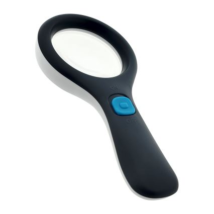 Loupe LED 3×ZOOM avec éclairage intégré/3W/2xAAA IP22