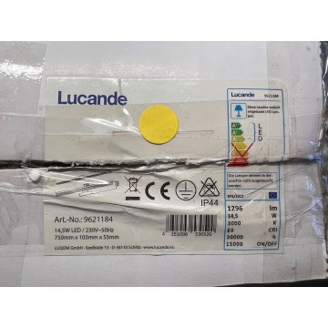 Lucande - Éclairage de miroir de salle de bain JULIE LED/14,5W/230V IP44