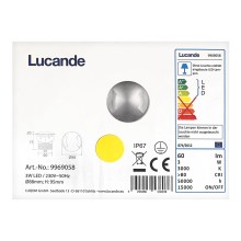 Lucande - Luminaire encastrable d'extérieur HELENE LED/3W/230V IP67