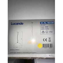 Lucande - Suspension filaire LOURENCO 3xE27/60W/230V