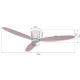 Lucci air 210518 - Ventilateur de plafond AIRFUSION RADAR blanc/bois + télécommande