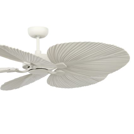 Lucci Air 21065449 - Ventilateur de plafond BALI d. 132 cm blanc/crème + Télécommande