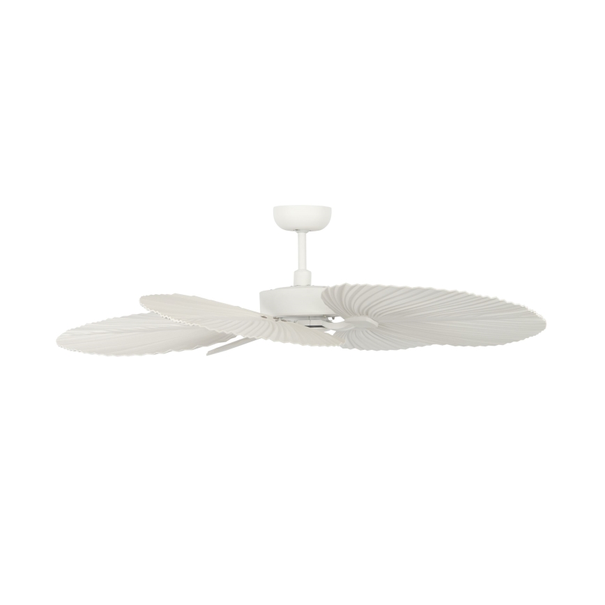 Lucci Air 21065449 - Ventilateur de plafond BALI d. 132 cm blanc/crème + Télécommande