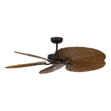 Lucci Air 21065549 - Plafondventilator BALI diameter 132 cm bruin + afstandsbediening