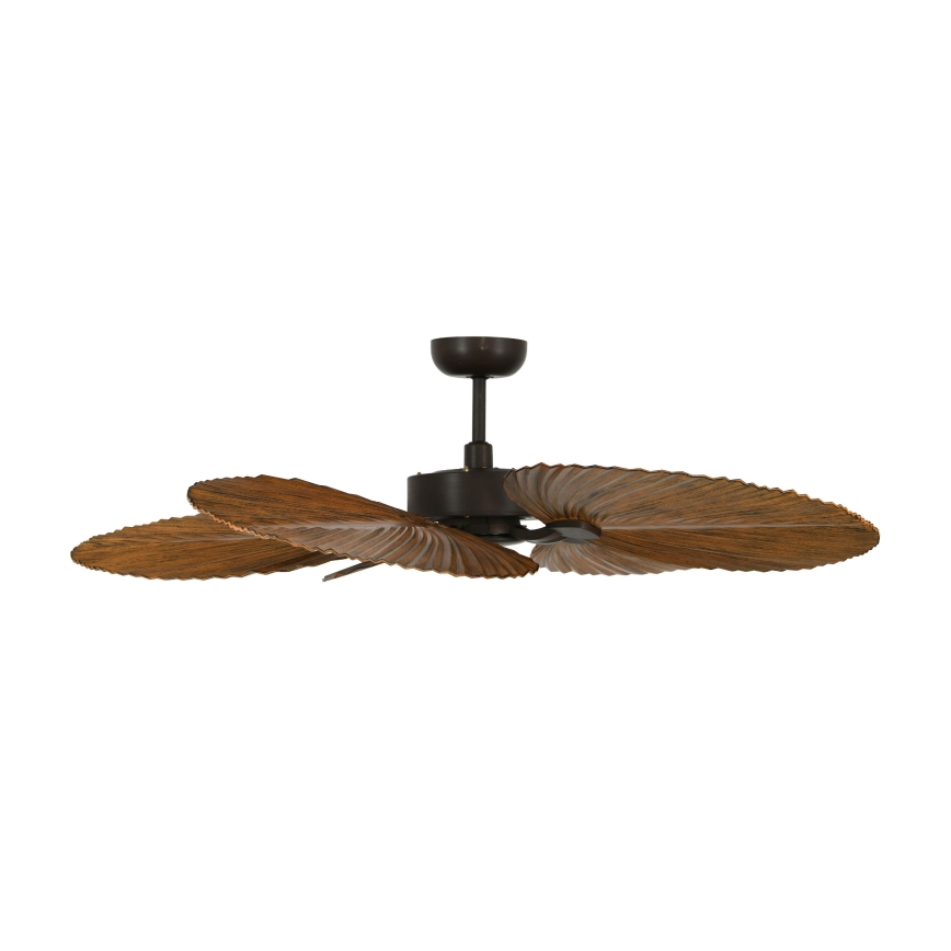 Lucci Air 21065549 - Plafondventilator BALI diameter 132 cm bruin + afstandsbediening