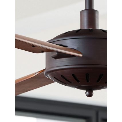 Lucci Air 211017 - Ventilateur de plafond CAROLINA marron