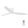 Lucci Air 212870 - Plafondventilator AIRFUSION RADAR hout/wit + afstandsbediening