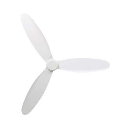 Lucci Air 212870 - Ventilateur de plafond AIRFUSION RADAR bois/blanc + télécommande