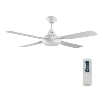 Lucci air 212898 - Dimbare LED Plafond Ventilator MOONAH 1xGX53/21W/230V wit + afstandsbediening