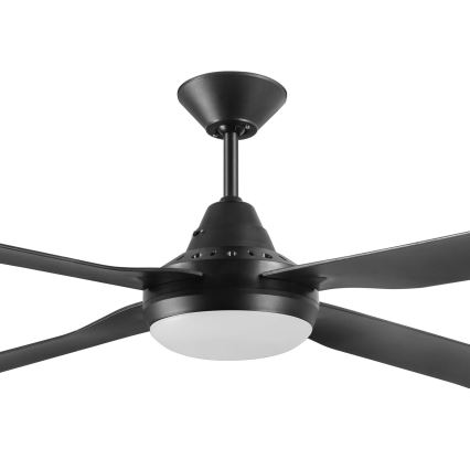 Lucci air 212899 - Ventilateur LED à intensité variable MOONAH 1xGX53/21W/230V noir + télécommande