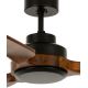Lucci air 213051 - Ventilateur de plafond SHOALHAVEN noir/marron