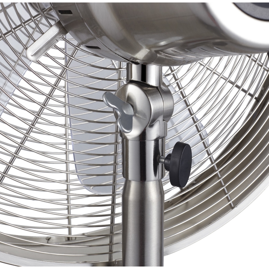 Lucci Air 213117EU - Staande ventilator BREEZE mat chroom