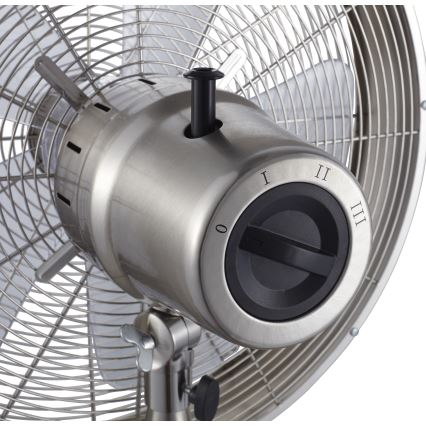 Lucci Air 213117EU - Ventilateur sur pied BREEZE chrome mat