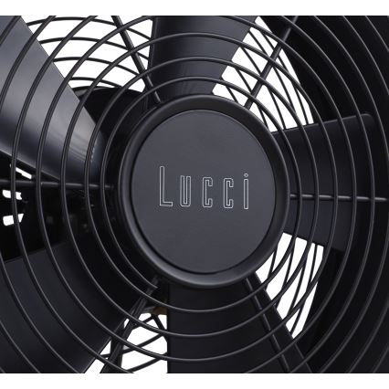 Lucci air 213120 - Tafelventilator BREEZE zwart