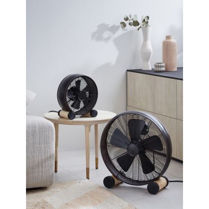 Lucci air 213120 - Ventilateur de table BREEZE noir