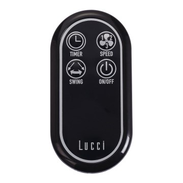 Lucci air 213124 - Afstandsbediening voor ventilator BREEZE zwart