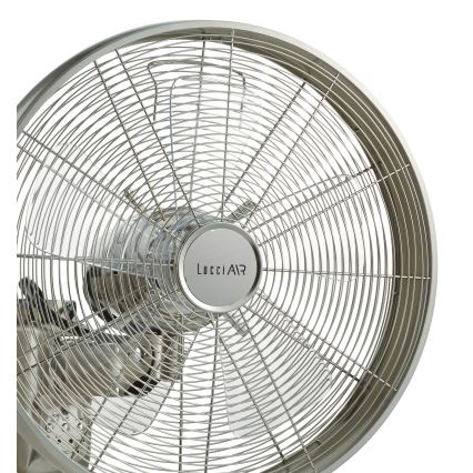 Lucci air 213126 - Wandventilator BREEZE 55W/230V mat chroom + afstandsbediening