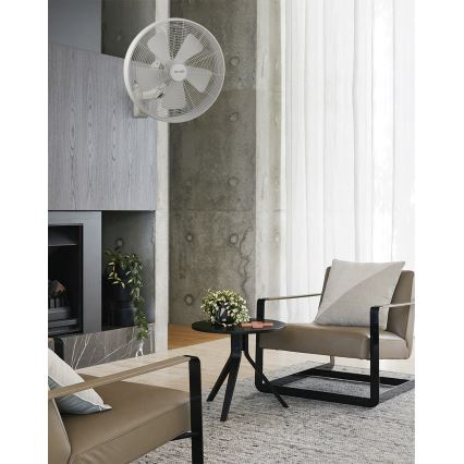 Lucci Air 213128EU - Ventilateur mural BREEZE 55W/230V, blanc, Ø 46 cm + télécommande