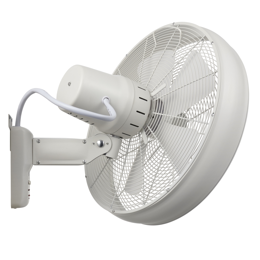 Lucci Air 213128EU - Ventilateur mural BREEZE 55W/230V, blanc, Ø 46 cm + télécommande