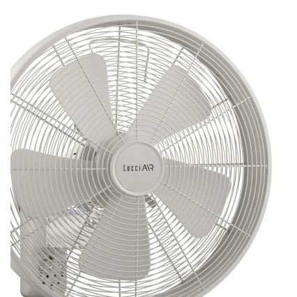 Lucci Air 213128EU - Ventilateur mural BREEZE 55W/230V, blanc, Ø 46 cm + télécommande